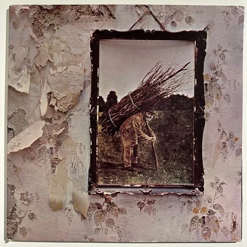 Led Zeppelin 4 Vinyl LP 1977 Atlantic Records Reissue Classic Rock