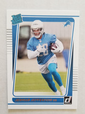 2021 Donruss Football Jermar Jefferson Rated Rookie #297 Detroit Lions