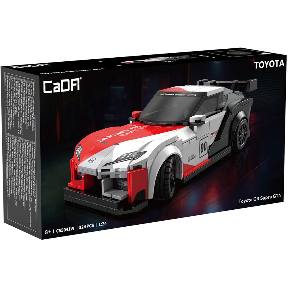 CaDA C55041W Toyota GR Supra GT4 Car Plastic Brick Set - Image 7