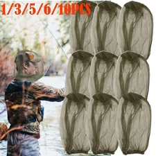 Anti-Mosquito Bug Bee Insect Head Net Hat Cap Sun Protection Fishing Hiking US