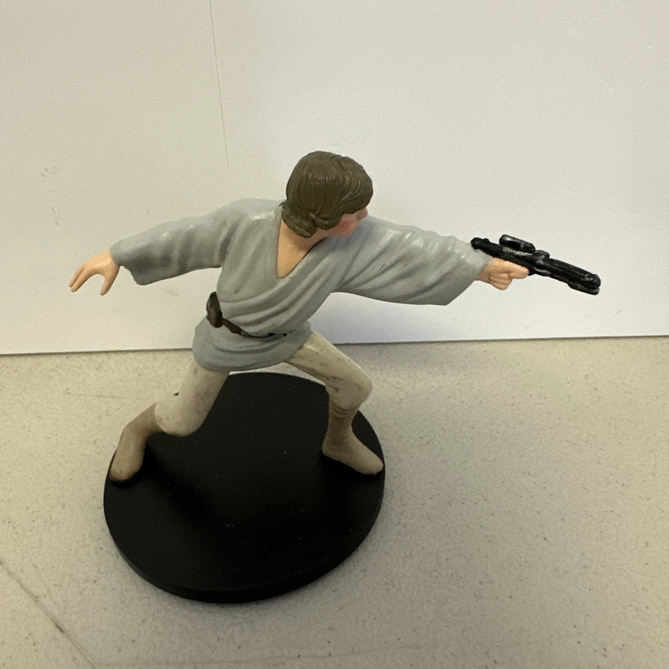 "Figuras de acción Star Wars Jango Fett - Chewy y Luke Skywalker de 3,5"" de alto" Foto 4 de 4