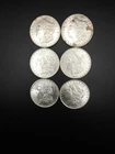 $6 FV Morgan Silver Dollars Lot - 6 Coins  (VF) - 160.3g...