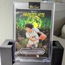 Nate Ament 2025 Wild Card Haunted Hits Monster Hunt /3 SSP Rare Basketball Card