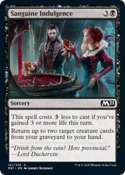 Sanguine Indulgence - Core Set 2021 (M21) #121/274 Common