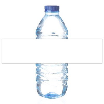 8.11''×2'' Waterproof Matte White Water Bottle Labels   for Inkjet/Laser Printe...