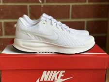 Nike Run Defy White Pure Platinum Size 9 Mens New Sneakers Running Shoes