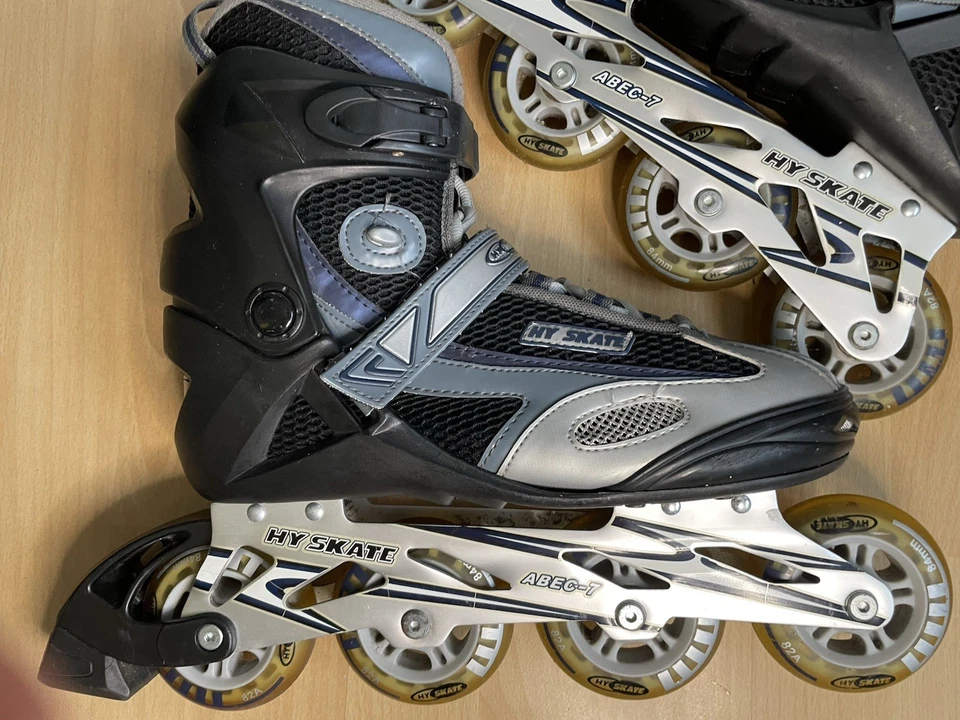 HY Skate Inline Skates - Abec 7 - 84mm Rollen - UK8 EU 42 - Bild 4 von 4