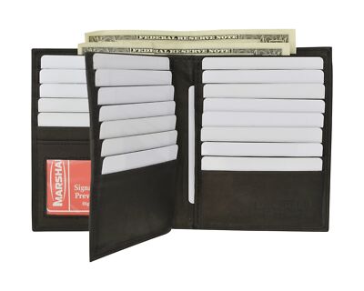 RFID Blocking Bifold Hipster Multi Credit Card ID Holder Wallet Premium...