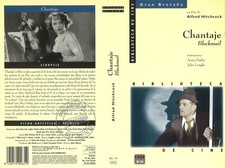 ALFRED HITCHCOCK - BLACKMAIL 1 / SPANISH VIDEO SLEEVE