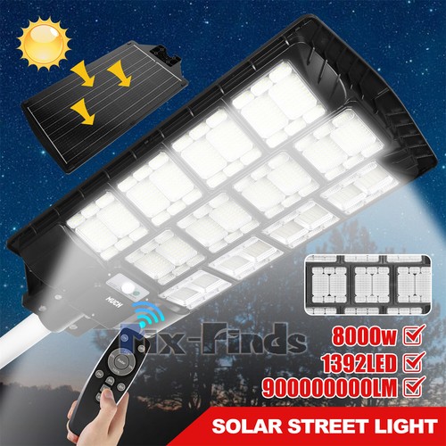 Luz Lamparas 10000W LED Luces Solar Exterior Para Patio Con Sensor De Movimiento - Picture 124 of 168
