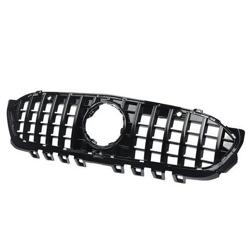 Gloss Black GT Front Bumper Grille For Mercedes-Benz W177 A200 A220 A250 2018-22 - Picture 7 of 16