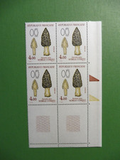 1987 FRANCE Y & T N°2490 MORILLE CONIQUE BLOC DE 4  TTB