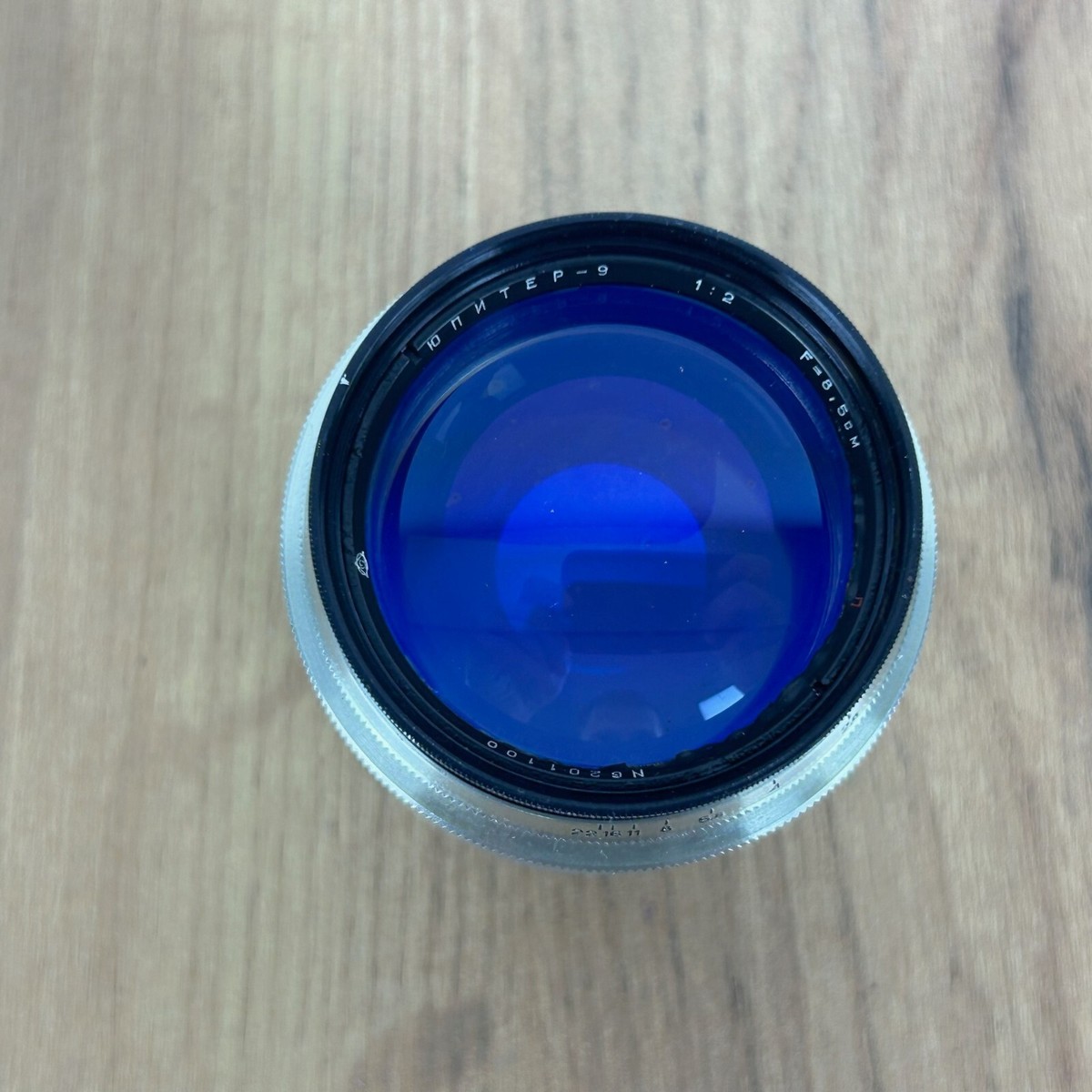 Jupiter-9 f2/85mm RED P USSR Soviet copy SONNAR Lens to 85mm