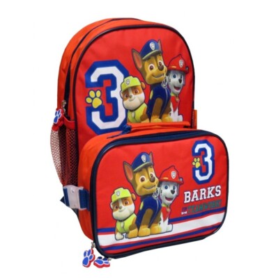 Paw Patrol Rucksack Rucksack mit Snackhalter Kindergarten Kindergarten Freizeit