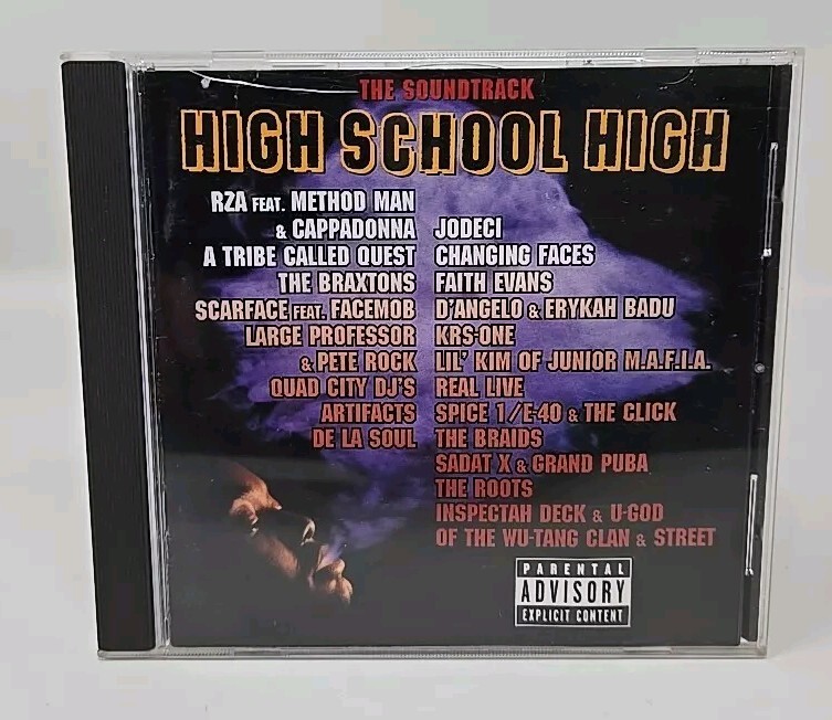 High School High [PA] by Original Soundtrack (CD, Sep-1996, Tested