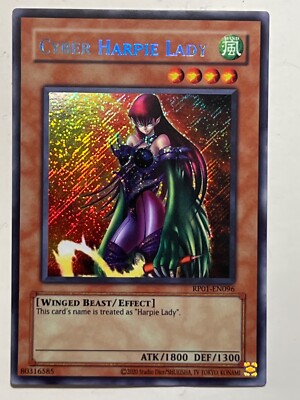 Cyber Harpie Lady Secret Rare ENGLISH RP01-EN096 2024 | eBay