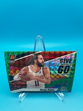 2019-20 Panini Mosaic - Give and Go Green Mosaic Prizm #12 Ricky Rubio