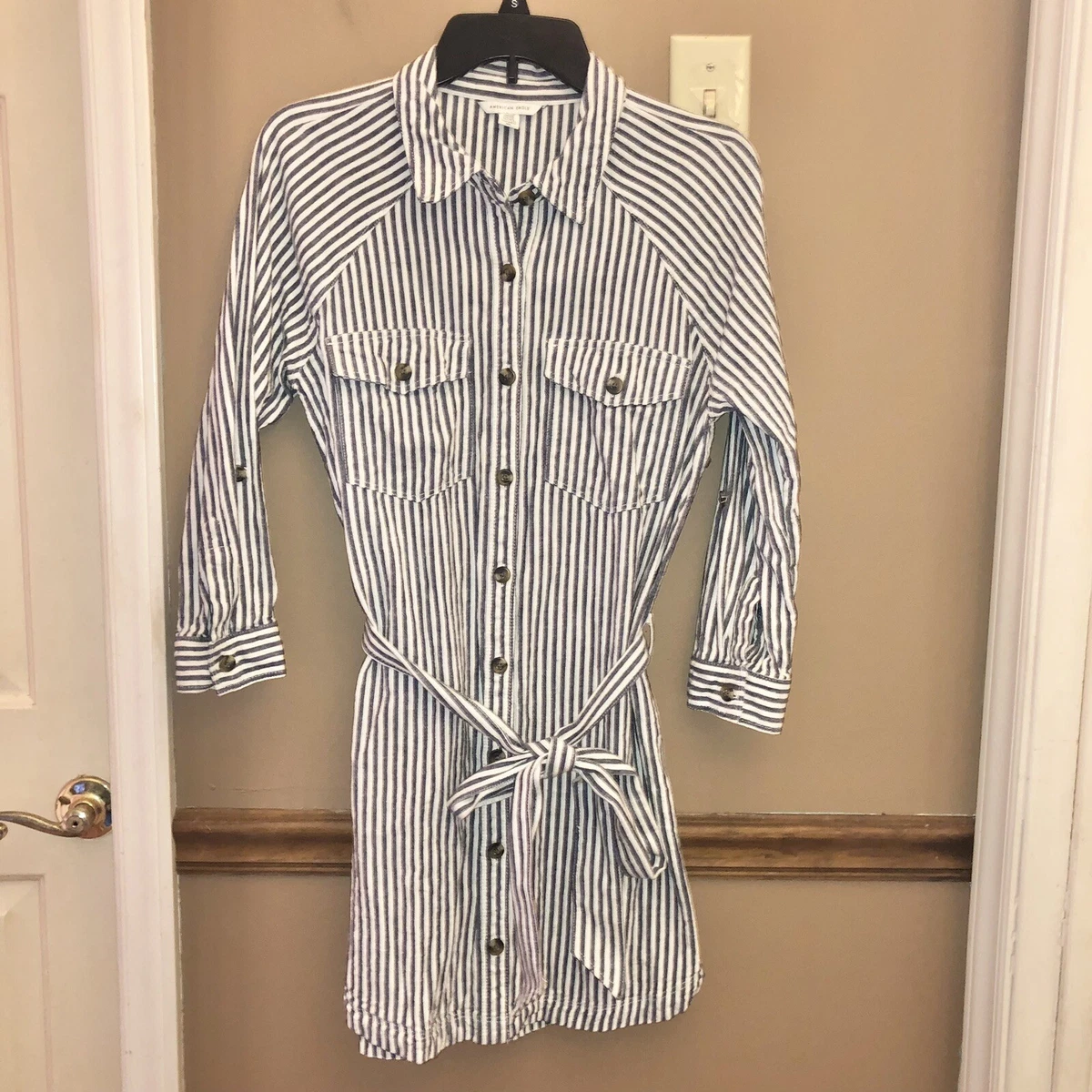 American eagle cheap shirt dress