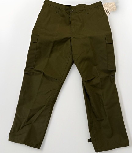 Wildland Firefighting Pants, Green, Nomex,made With Kevlar 30-34 Short - 第 1/7 張圖片
