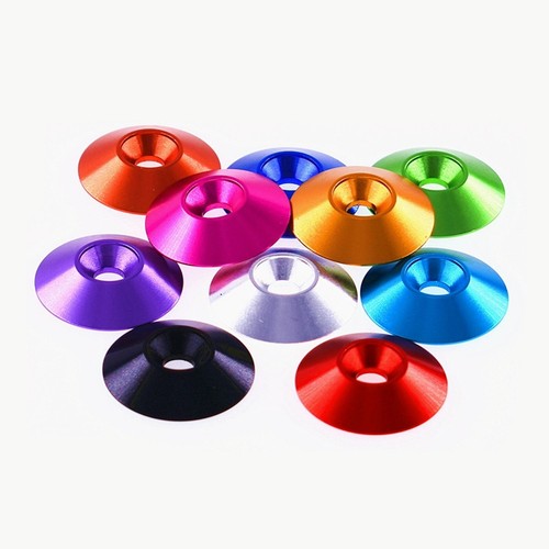 Lavadoras de aluminio M2 M2.5 M3 M4 M5 M6 M8 M10 M12 para tornillos de cabeza contrahundidos perno - Imagen 3 de 25