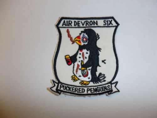 b6364 US Navy Operation Deepfreeze Air Devron six pingouins plissés IR35C - Photo 1/3