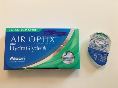 KontaktlinsenAir Optix plus HydraGlide Astigmatism - 4,5 / CYL - 0,75 / AXIS 150