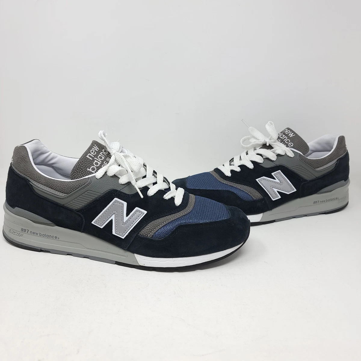 New Balance Size Made in USA Reissue Kith Navy Grey M997NV Rare | eBay