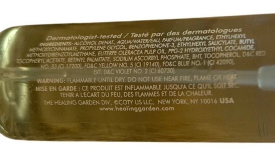 Bruma corporal antioxidante Healing Garden Energy Therapy manzana y acai 2 oz spray 1a Foto 2 de 2