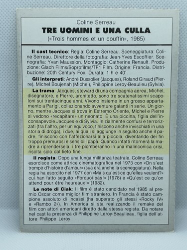 LOCANDINA CARTOLINA DI CIAK RIVISTA DI CINEMA E SPETTACOLO ANNO 1985 - Foto 146 di 156