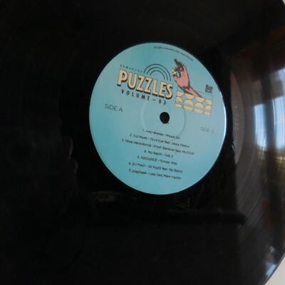 Vintage Art Deco Vinyl Record 33 RPM RAW00702 Puzzles Volume