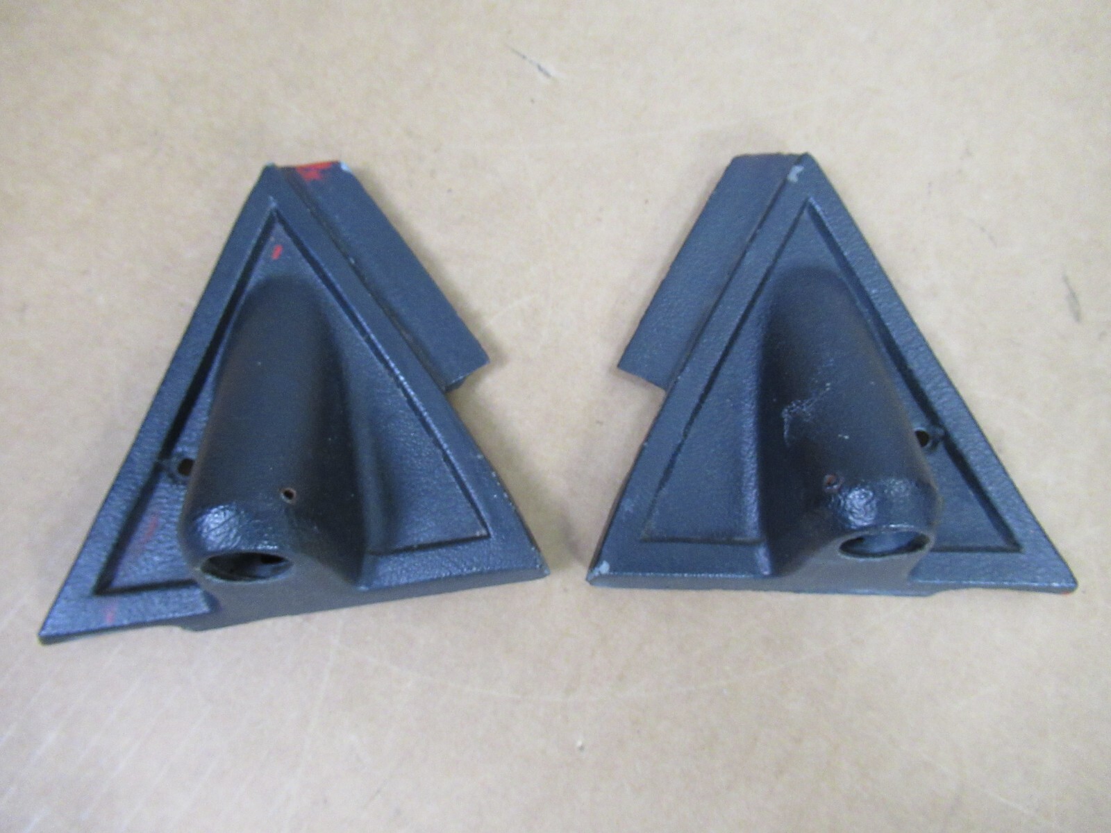 89 90 91 Chrysler Maserati TC BLACK Power Left Right Interior Door Panel SET (2)