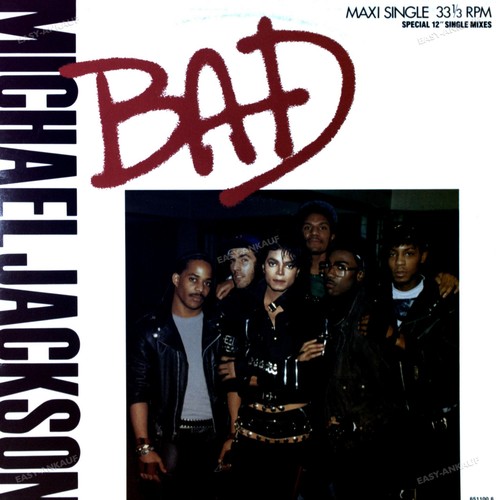 Michael Jackson - Bad Maxi (VG+/VG+) '