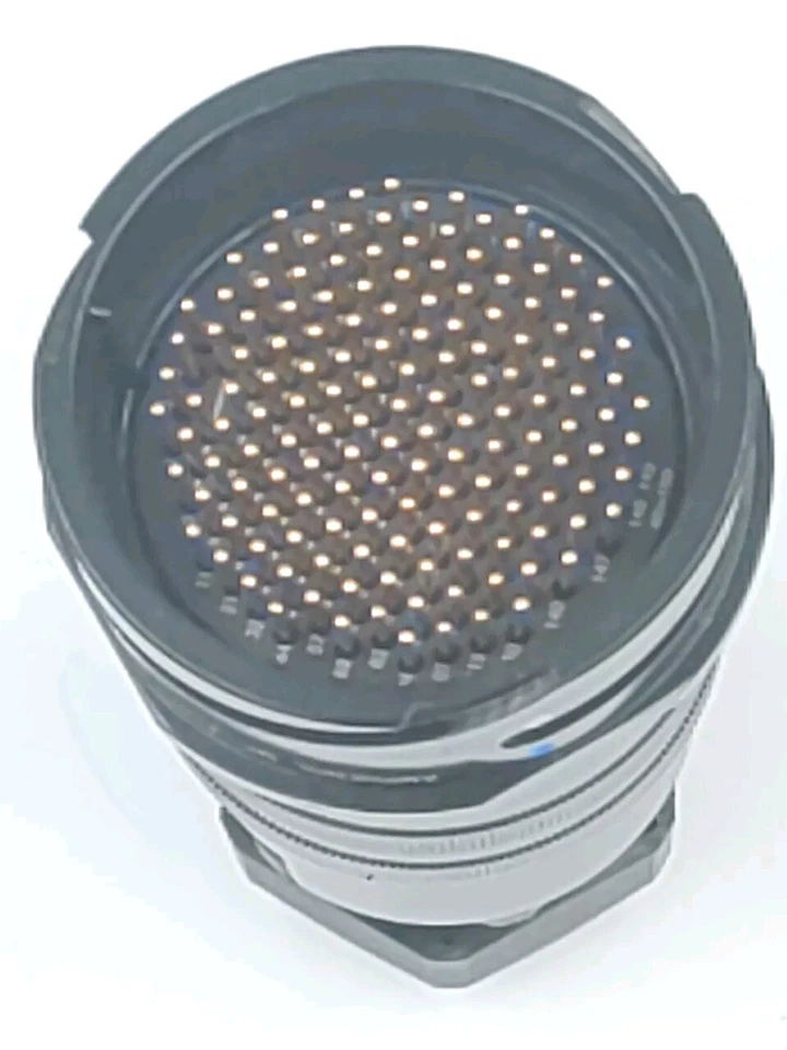 Conector en línea multipin Amphenol Audio MP-4101-150P-C 150 pines macho con tapa NOS Foto 3 de 4