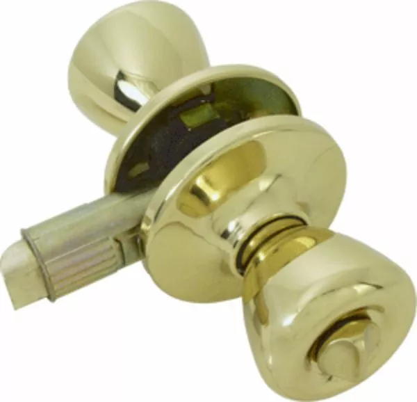 Mobile Home RV Interior Privacy Brass Door Lock
