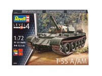 T-55A Panzer 1:72 Plastik Modellbausatz Revell