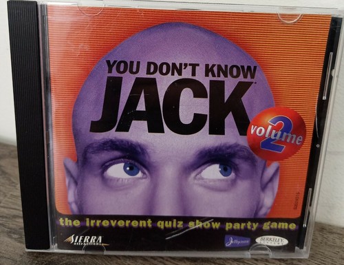 YOU DON'T KNOW JACK VOLUME 2 PC CD-ROM VIDEO GAME pre owned