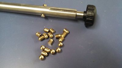 LOCKING BRASS BULLETS for your VINTAGE UNISAW TILT AND ELEVATION SHAFTS