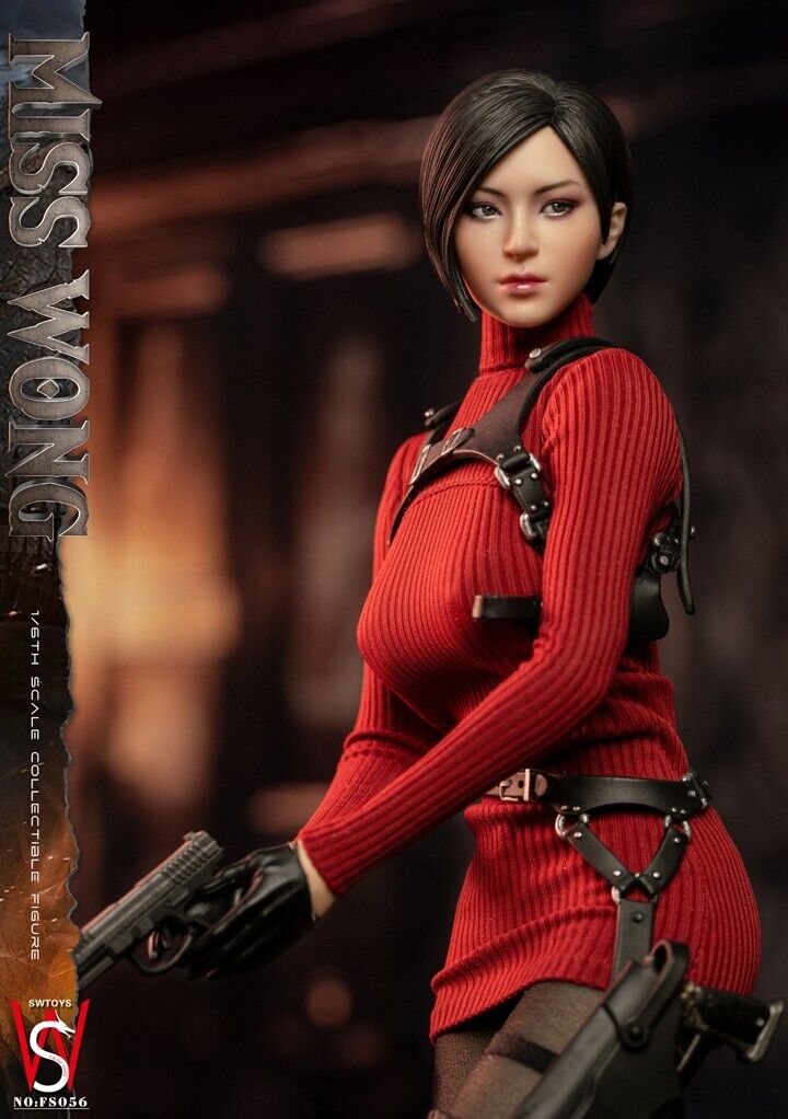 SWTOYS Resident Evil Ada Wong Collectible Female  1/6 Action Figure Model 12''