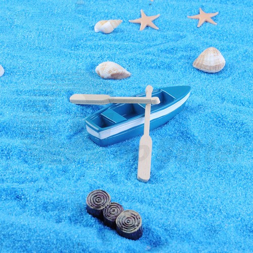 Miniature Model Plastic Sailboat Ship Ornament Railway Sea Scenery Art Craft DIY - Picture 5 of 19