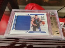 2018 national treasures colossal material luka doncic rookie BGS 9.5 CRM-LD /99 
