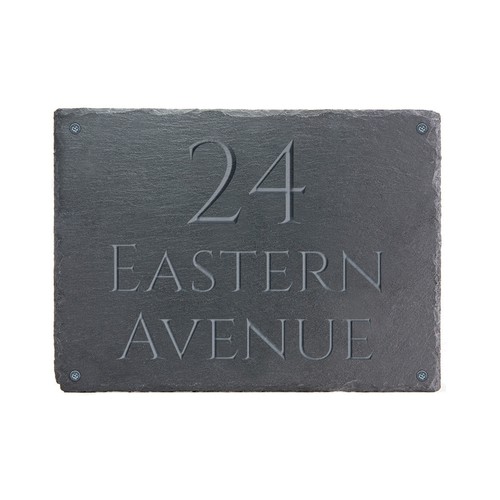 Personalised Slate House Sign eBay