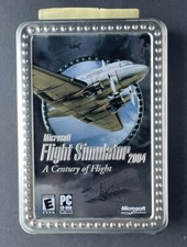 Microsoft Flight Simulator 2004 A Century of Flight Metal w/ Collector's Tin