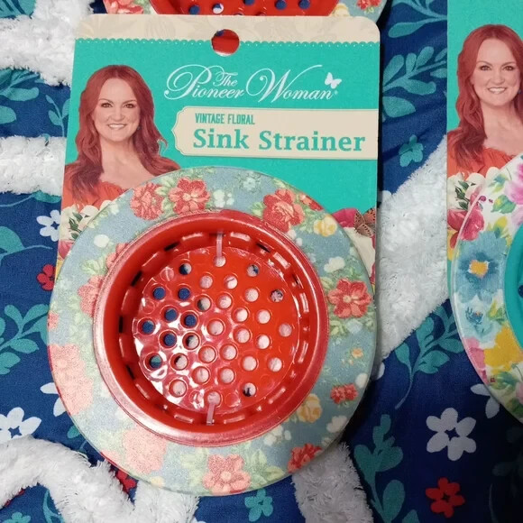 Pioneer Woman Sink Strainer Heritage Floral Breezy Blossom Vintage