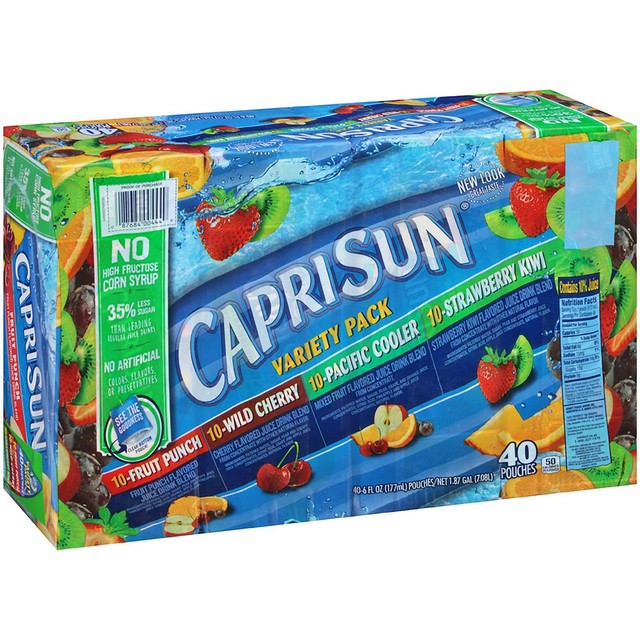 Capri Sun Variety Pack (6 fl. oz. pouches, 40 ct.) eBay