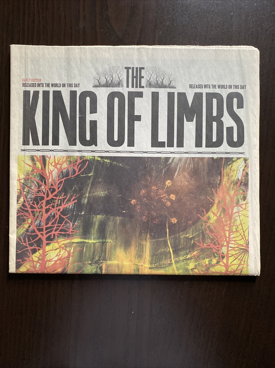 Radiohead “The King Of Limbs” Newspaper - Excellent Condition! | eBay