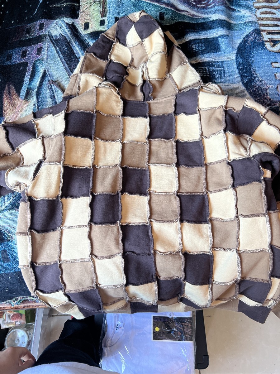 Supreme Reverse Patchwork zip up hoodie Size Small | eBay Supreme Reverse Patchwork zip up hoodie Size Small | eBay