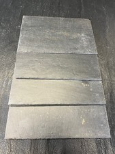 10 Stück Schieferplatten Rechteck-Schablonen | 30x20cm | ungelocht