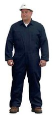 Topps FR Flame Resistant Indura Soft Navy Blue Coveralls Size 40R CO94M 3205