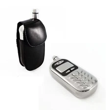 Hidden 4oz Cell Phone Liquor Flask with Belt Case