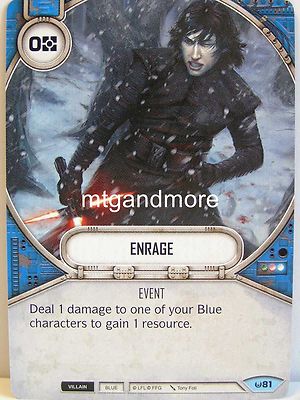 Star Wars Destiny - 2x #081 Enrage - Awakenings